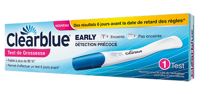 Image CLEARBLUE EARLY Test de grossesse détection précoce